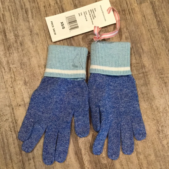 NWT Vineyard Vines Girls Blue Whale Mittens - Picture 3 of 3